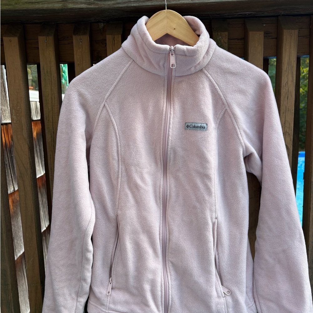 Columbia Women's Light Pink Fleece Jacket